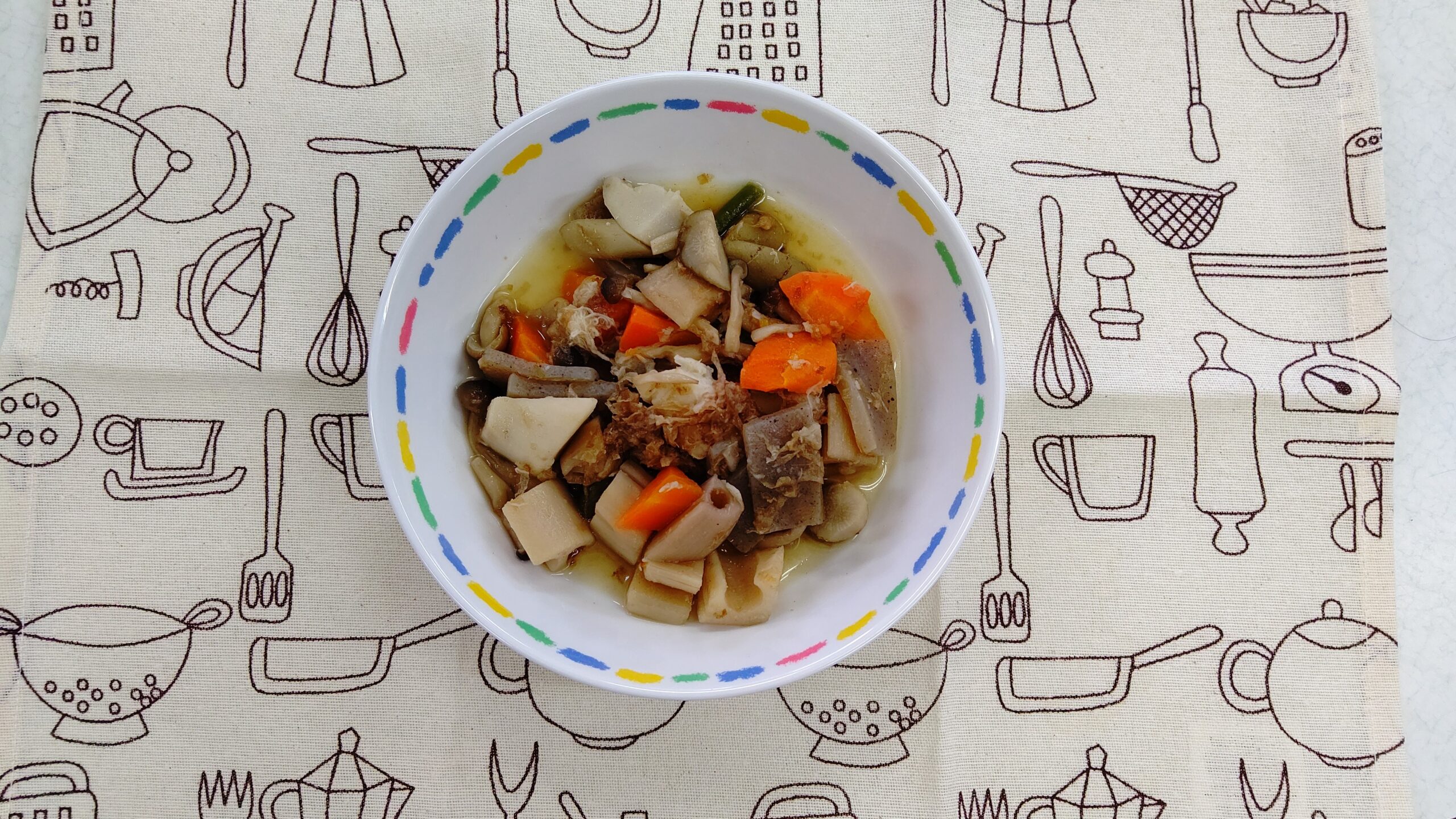 秋野菜の煮物 公益社団法人奈良県栄養士会